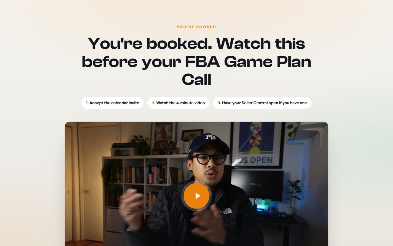 Booked page preview